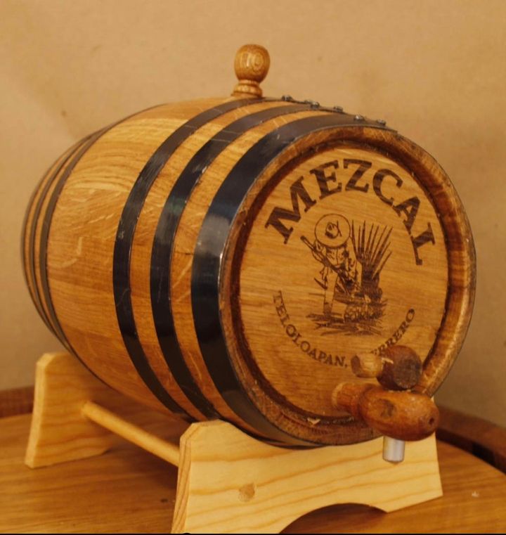 Handcrafted American White Oak Wood Barrel